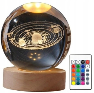 zAXER nočná lampa, viacfarebná